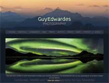 Tablet Screenshot of guyedwardes.com